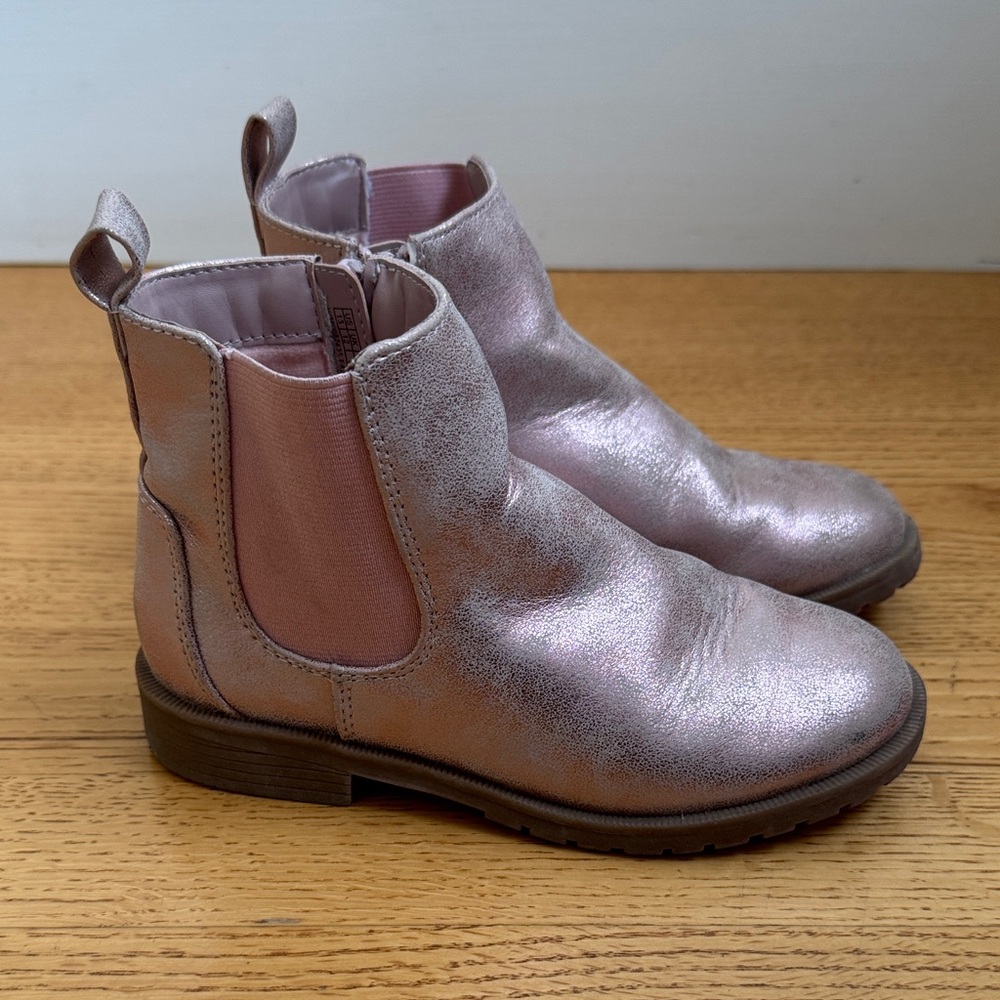GAP Metallic Pink Kids Boots